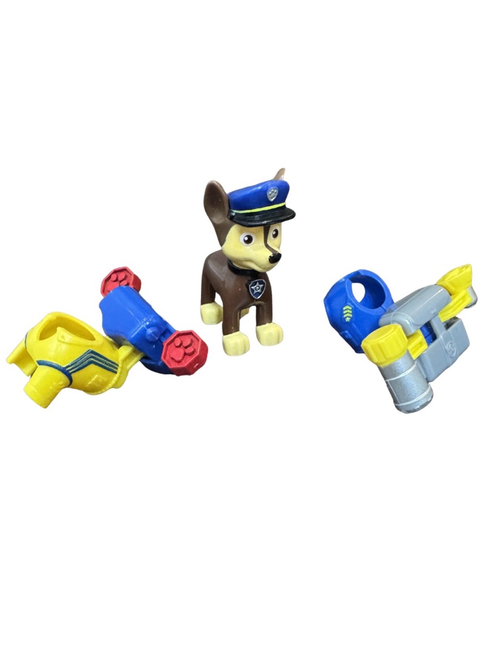 PAW Patrol Action Pack Pup Chase Figure with 2 Clip-On